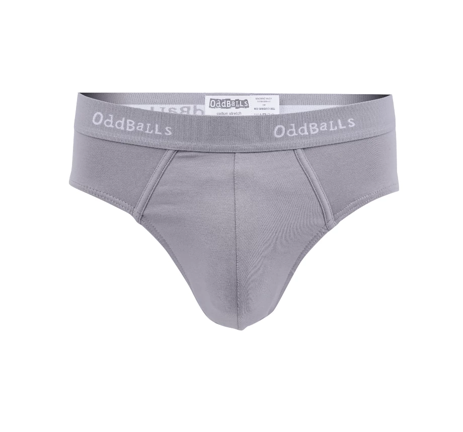 Cheapest 👏 OddBalls Grey & White - Teen Boys Briefs ✨ 3 OddBalls Grey & White - Teen Boys Briefs