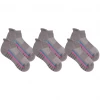 OddBalls Ankle & Trainer Socks All Grey Trainers Socks - 3 Pack Sock Bundle (Made From Recycled Plastic)