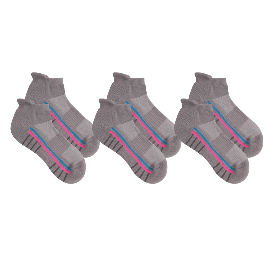 New ๐ฏ OddBalls Ankle & Trainer ๐งฆ Socks All Grey Trainers ๐งฆ Socks - 3 Pack Sock Bundle (Made From Recycled Plastic) ๐ 3 OddBalls Ankle & Trainer Socks All Grey Trainers Socks - 3 Pack Sock Bundle (Made From Recycled Plastic)