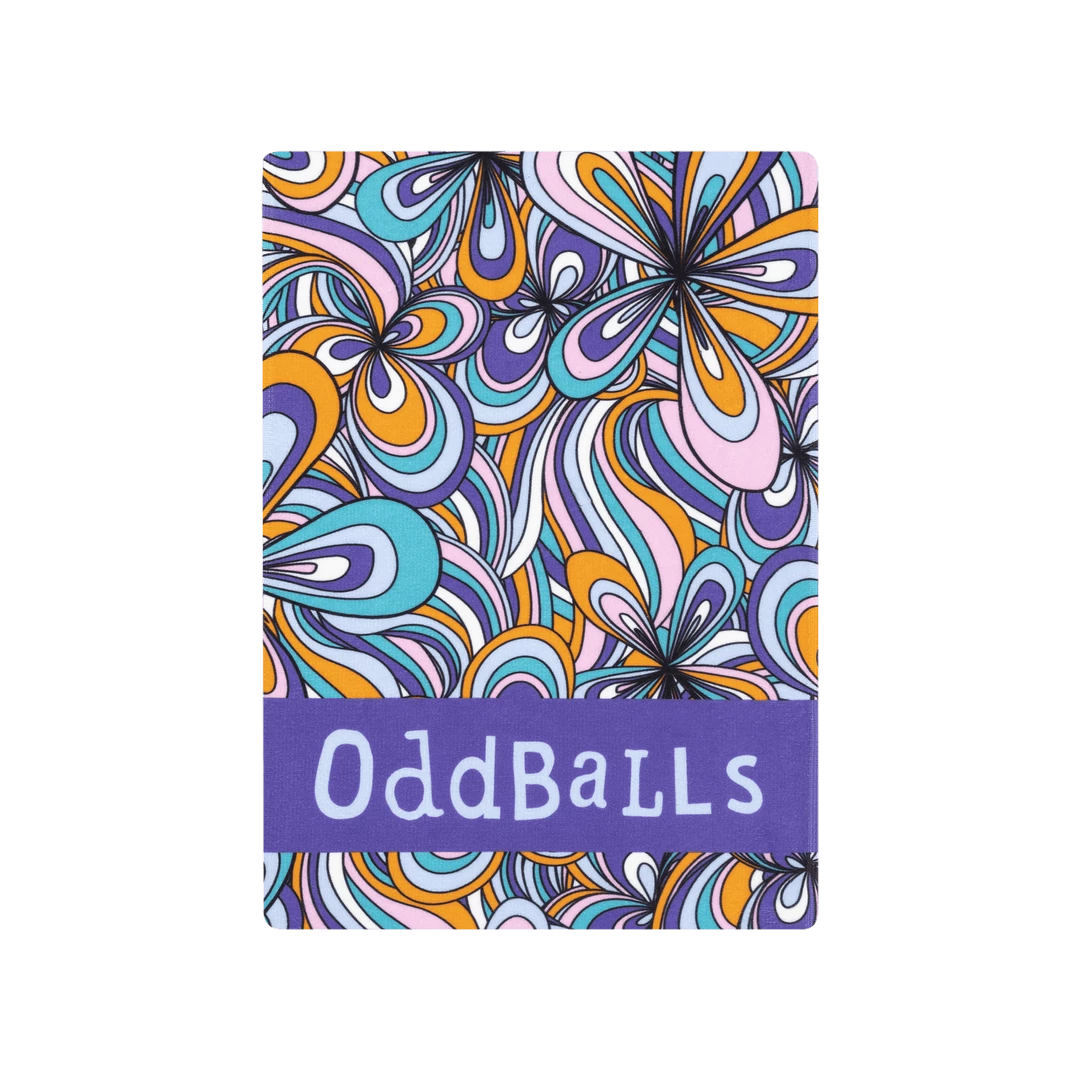 Cheapest 🎉 OddBalls ☀️ Summer Shop Groovy - MINI Towel 😀 3 OddBalls Summer Shop Groovy - MINI Towel