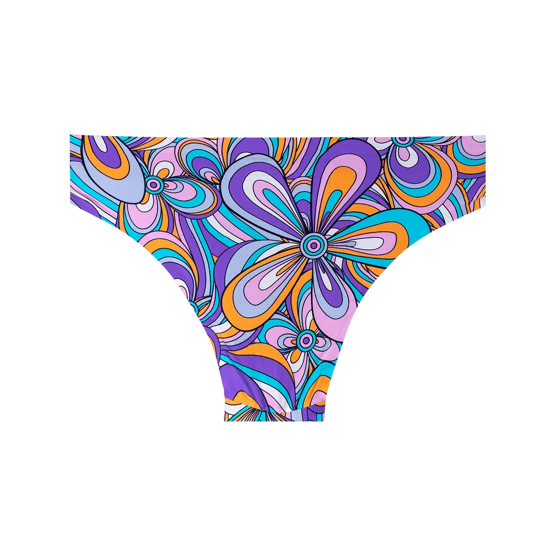 Hot Sale 🔔 OddBalls Groovy - Teen 👧 Girls Seamless Brazilian Briefs 🔥 4 OddBalls Groovy - Teen Girls Seamless Brazilian Briefs
