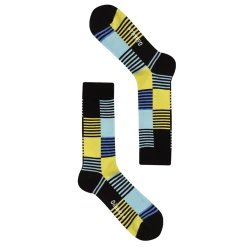 OddBalls Green Blocks - Socks