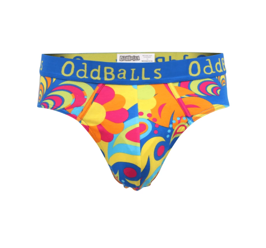 Best Sale 🤩 OddBalls Hippy Jungle - Teen Boys Briefs 🔥 3 OddBalls Hippy Jungle - Teen Boys Briefs