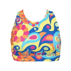 OddBalls Hippy Jungle - Teen Girls Sports Bra