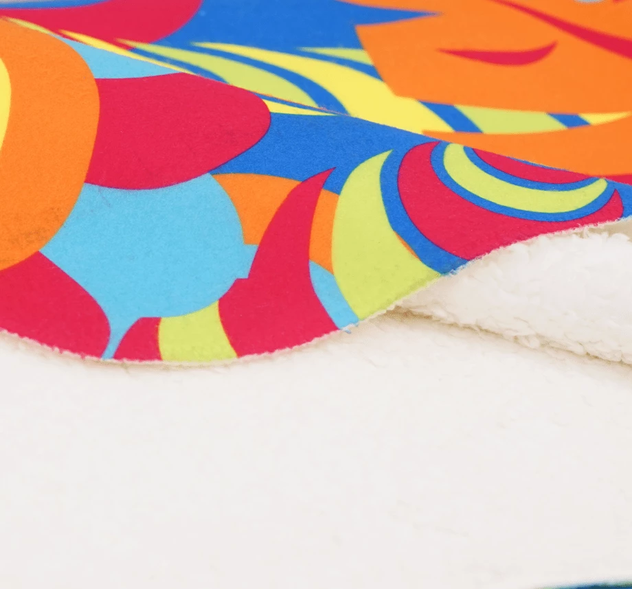 Brand new 🤩 OddBalls Hippy Jungle - Luxury Sherpa Fleece Blanket 🔔 5 OddBalls Hippy Jungle - Luxury Sherpa Fleece Blanket