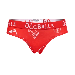 OddBalls Hull KR - Red - Teen Girls Briefs