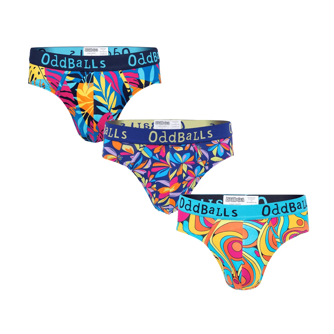 Hot Sale 😀 OddBalls Holiday Bundle - Mens Briefs 3 Pack Bundle 😍 3 OddBalls Holiday Bundle - Mens Briefs 3 Pack Bundle