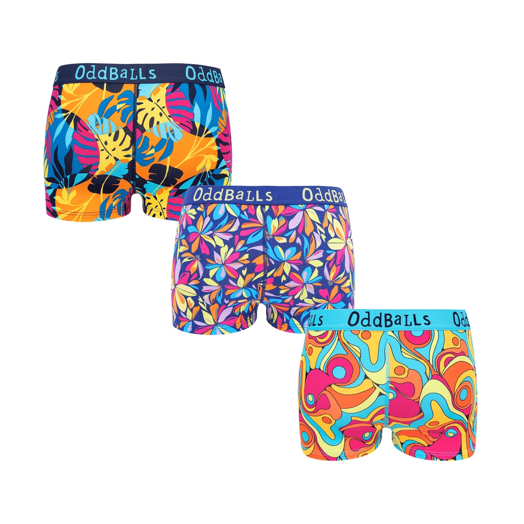 Cheap 🥰 OddBalls 🌞 Summer Shop Holiday Bundle - Ladies Boxers 3 Pack Bundle ⭐ 4 OddBalls Summer Shop Holiday Bundle - Ladies Boxers 3 Pack Bundle