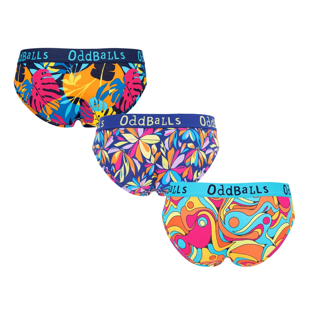Brand new 🎁 OddBalls Holiday Bundle - Ladies Briefs 3 Pack Bundle ✨ 4 OddBalls Holiday Bundle - Ladies Briefs 3 Pack Bundle