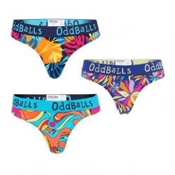 OddBalls Summer Shop Holiday Bundle - Ladies Thong 3 Pack Bundle