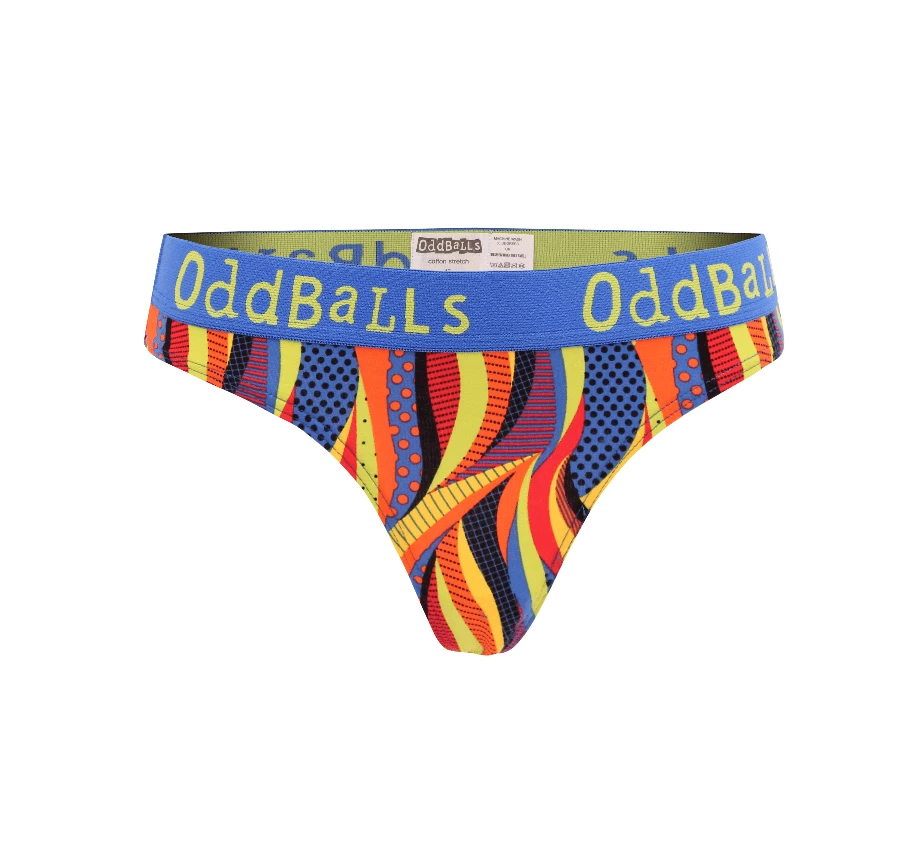 Brand new ✔️ OddBalls Jester - Ladies 🩴 Thongs 🔔 4 OddBalls Jester - Ladies Thongs