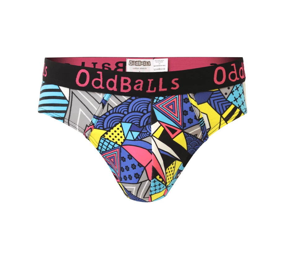 Wholesale ✨ OddBalls Jigsaw - Teen Boys Briefs ✔️ 3 OddBalls Jigsaw - Teen Boys Briefs