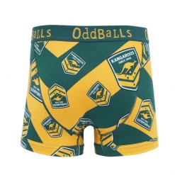 OddBalls Kangaroos - Teen Boys Boxer Shorts