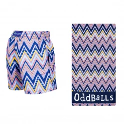 OddBalls Summer Shop ZiggZagg - Swim Shorts & Towel Bundle