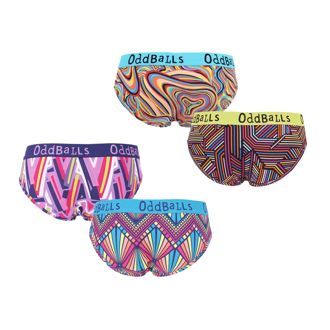 Buy 🥰 OddBalls 🌞 Summer Sale | Brolly Bundle - Ladies Briefs 4 Pack Bundle 🛒 4 OddBalls Summer Sale | Brolly Bundle - Ladies Briefs 4 Pack Bundle