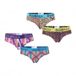 OddBalls Summer Sale | Brolly Bundle - Ladies Briefs 4 Pack Bundle