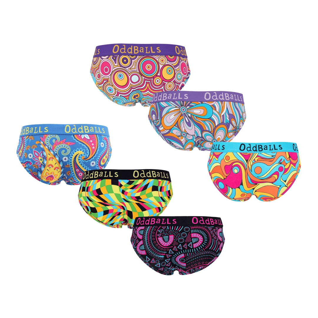 Brand new ⌛ OddBalls The Fresh Bundle - Ladies Briefs 6 Pack Bundle 🎁 4 OddBalls The Fresh Bundle - Ladies Briefs 6 Pack Bundle