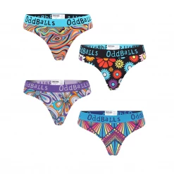 OddBalls Thongs Summer Sale | Sun-Kissed Bundle - Ladies Thong 4 Pack Bundle