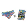 OddBalls Underwear & Birthday Cards Paisley - Ladies Briefs + Card Bundle