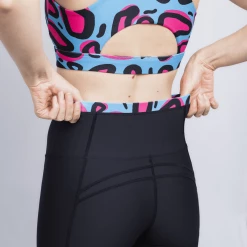 OddBalls Lazy Leopard - Leggings + Sports Bra Bundle