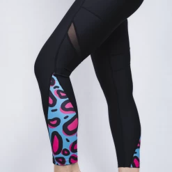 OddBalls Lazy Leopard - Leggings + Sports Bra Bundle