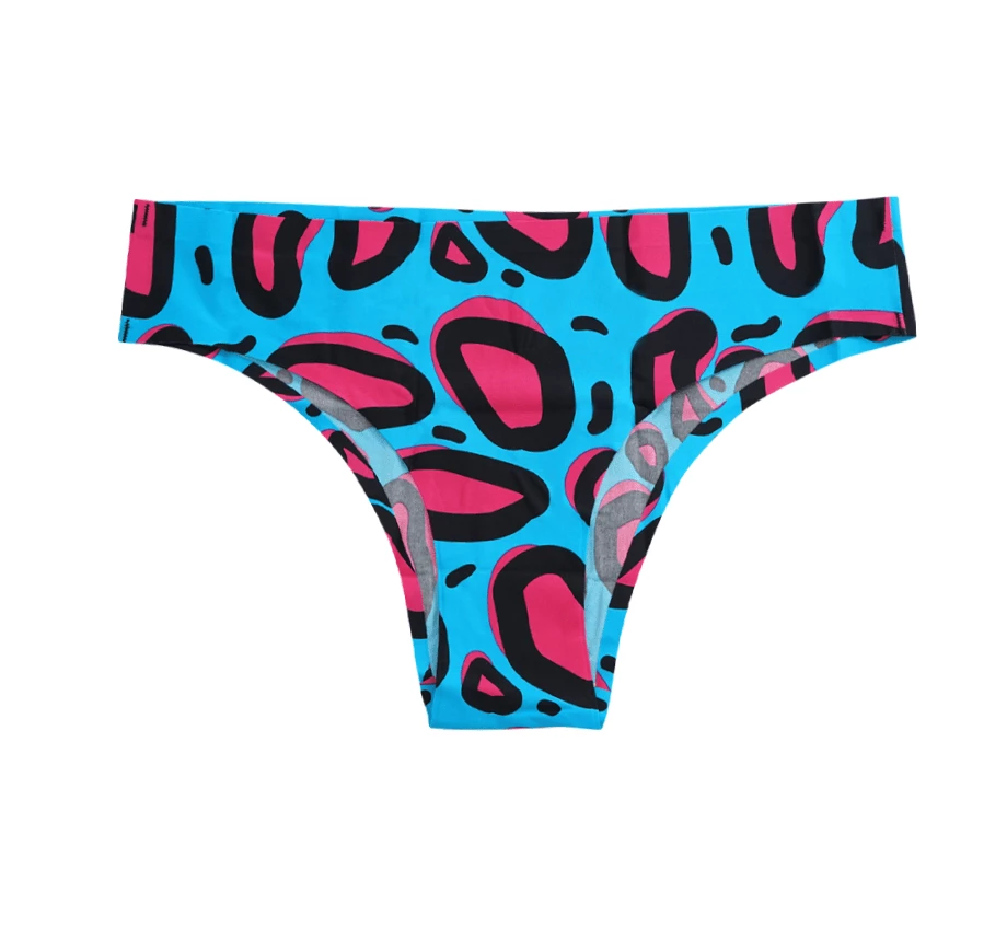 Flash Sale ๐ OddBalls Lazy Leopard - Teen ๐ง Girls Seamless Brazilian Briefs โค๏ธ 3 OddBalls Lazy Leopard - Teen Girls Seamless Brazilian Briefs