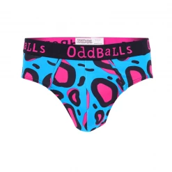 OddBalls Lazy Leopard - Mens Briefs