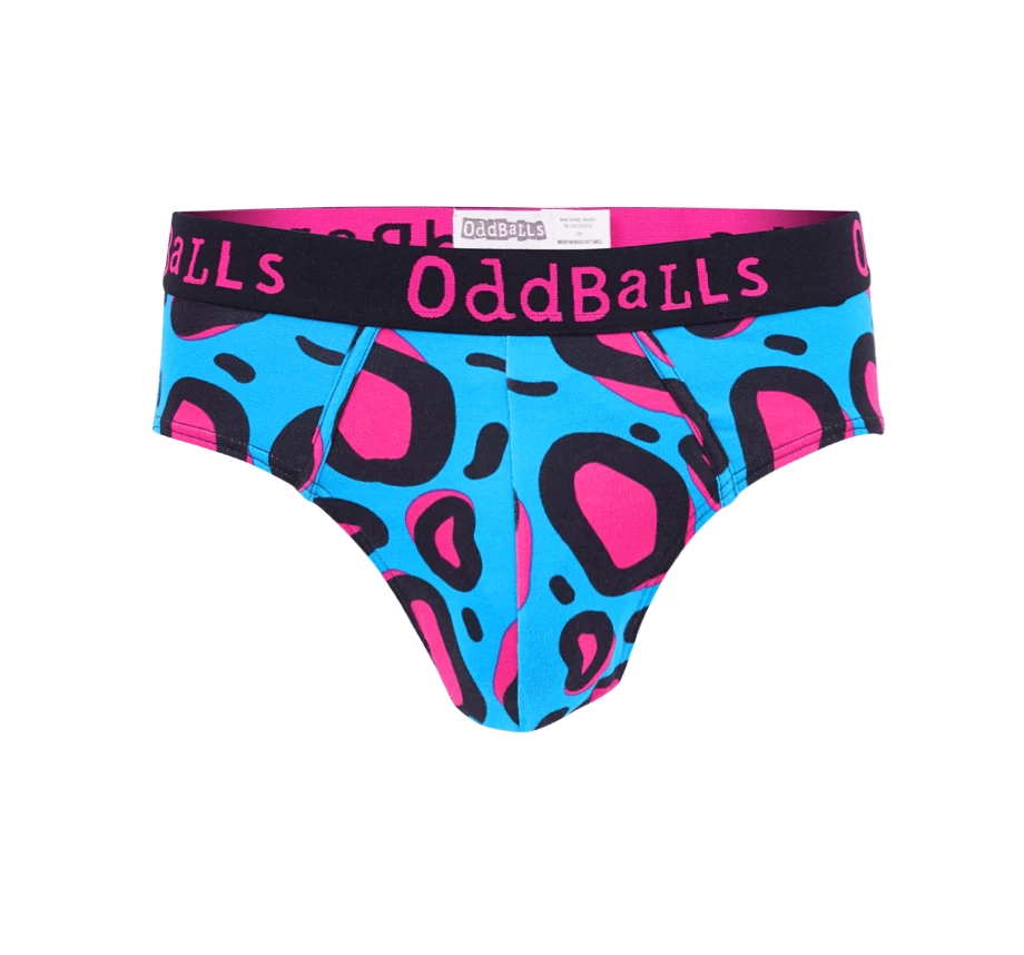 Cheap 🔥 OddBalls Lazy Leopard - Teen Boys Briefs 💯 3 OddBalls Lazy Leopard - Teen Boys Briefs