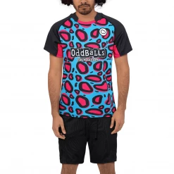 OddBalls Sportswear Lazy Leopard - Rugby Top
