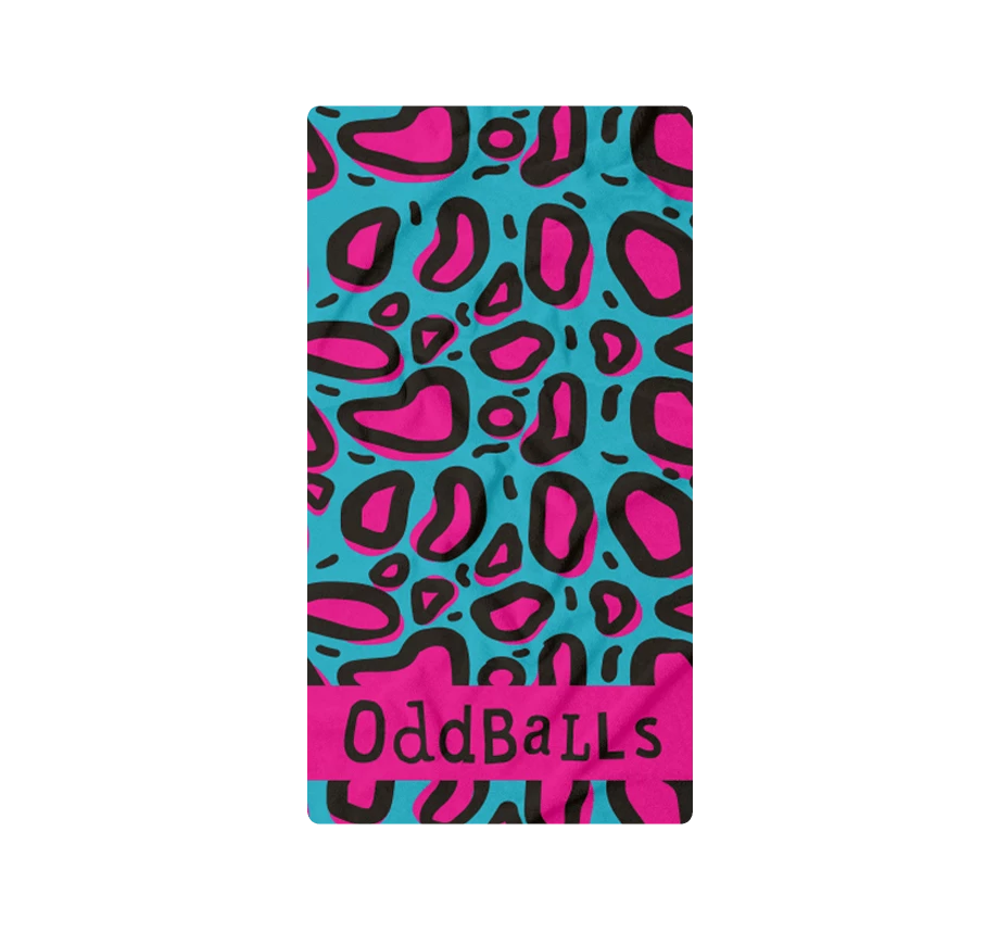 Best deal 🎁 OddBalls 🌞 Summer Shop Lazy Leopard - Towel 😀 4 OddBalls Summer Shop Lazy Leopard - Towel