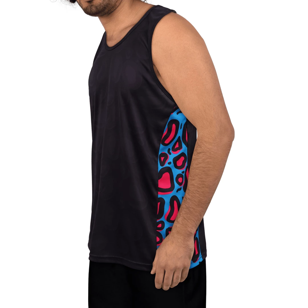 Discount โญ OddBalls Lazy Leopard - Tech Fit - Running Vest Sportswear ๐ 3 OddBalls Lazy Leopard - Tech Fit - Running Vest Sportswear