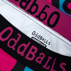 OddBalls Lazy Leopard - Compression Shorts