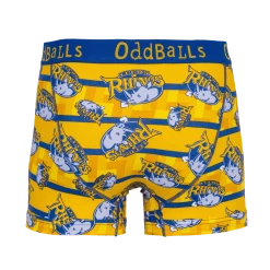 OddBalls Leeds Rhinos - Amber - Mens Boxer Shorts