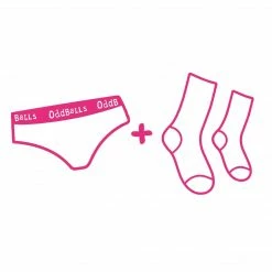 OddBalls Subscriptions Ladies Brief & Socks Monthly Subscription [G2]