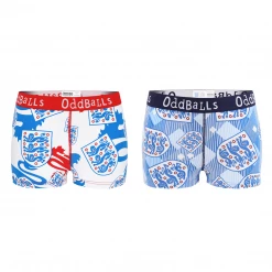 OddBalls England FA Bundle - Ladies Boxers 2 Pack Bundle