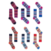 OddBalls Lines Bundle - 6 Pack Sock Bundle Socks