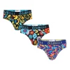 Hot Sale 🔥 OddBalls Flowery Bundle - Mens Briefs 3 Pack Bundle 😀 2 OddBalls Flowery Bundle - Mens Briefs 3 Pack Bundle