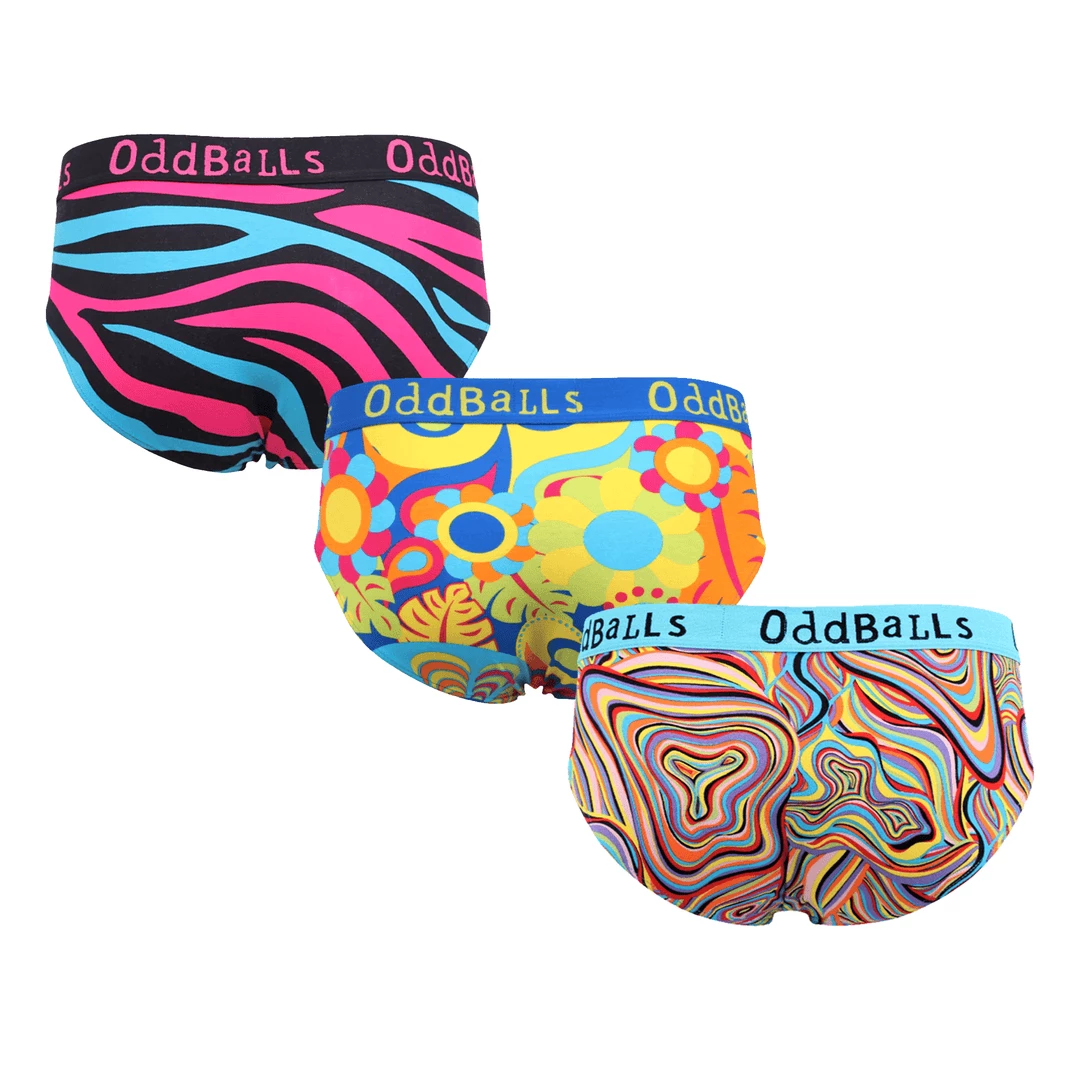 Cheap 🔔 OddBalls The Original Bundle - Mens Briefs 3 Pack Bundle 🎉 4 OddBalls The Original Bundle - Mens Briefs 3 Pack Bundle