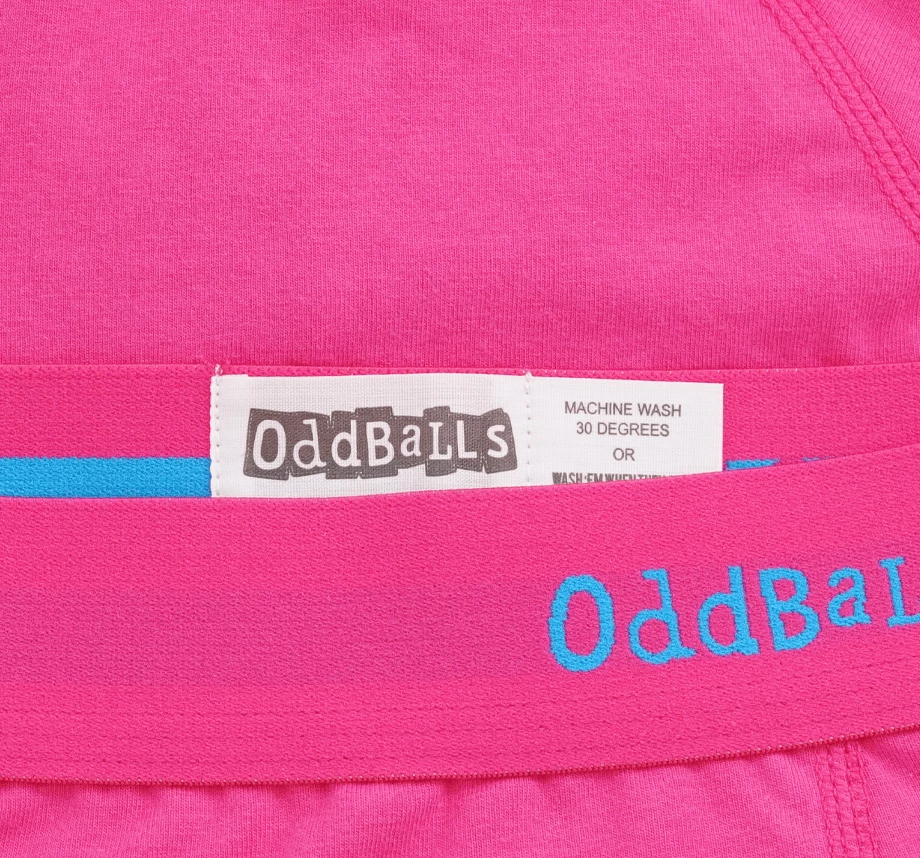 Wholesale ๐ OddBalls Magenta & Cyan - Teen Boys Boxer Shorts ๐คฉ 5 OddBalls Magenta & Cyan - Teen Boys Boxer Shorts