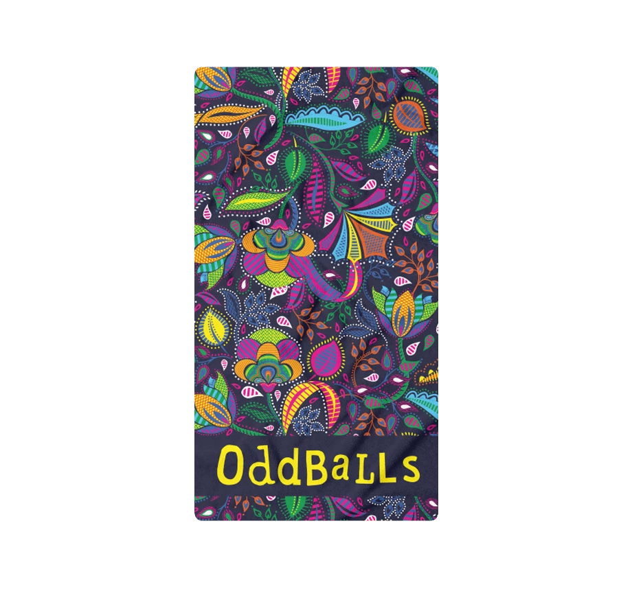 Hot Sale ⭐ OddBalls Magic Garden - Towel ☀️ Summer Shop 😍 4 OddBalls Magic Garden - Towel Summer Shop