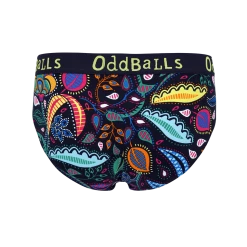 Deals 🥰 OddBalls Magic Garden - Mens Briefs 🔥 7 OddBalls Magic Garden - Mens Briefs