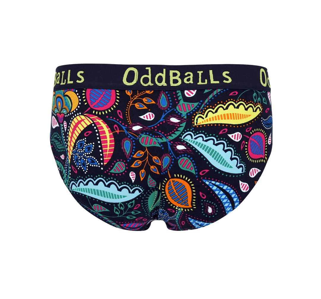 Deals 🥰 OddBalls Magic Garden - Mens Briefs 🔥 4 OddBalls Magic Garden - Mens Briefs