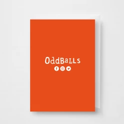 OddBalls Marble - Ladies Briefs + Card Bundle Underwear & Birthday Cards