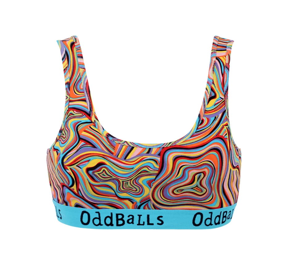 Discount 🌟 OddBalls Teen 👧 Girls Bralettes Marble - Teen 👧 Girls Bralette 🎁 3 OddBalls Teen Girls Bralettes Marble - Teen Girls Bralette