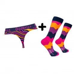 OddBalls Subscriptions Thongs Ladies Thong & Socks Monthly Subscription [G2]