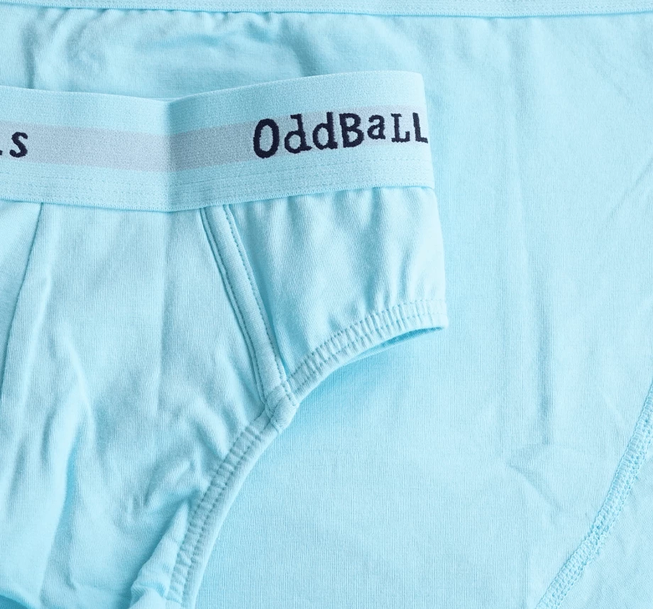 New 🔥 OddBalls Mint & Navy - Teen Boys Briefs 🔥 6 OddBalls Mint & Navy - Teen Boys Briefs