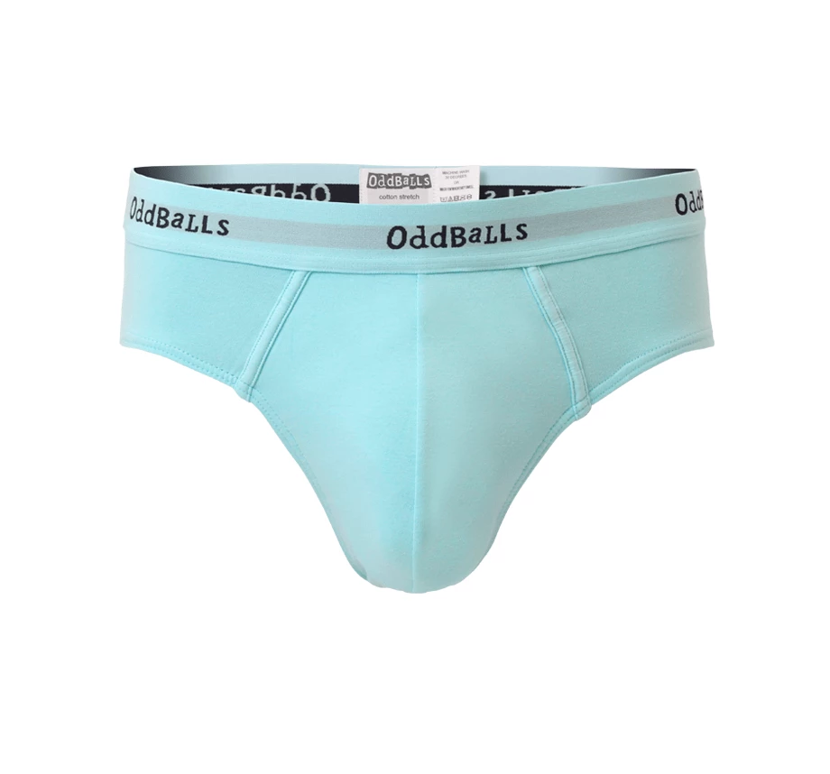 New 🔥 OddBalls Mint & Navy - Teen Boys Briefs 🔥 3 OddBalls Mint & Navy - Teen Boys Briefs