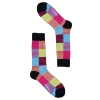 OddBalls Magenta Blocks - Socks