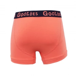 OddBalls Navy & Coral - Kids Boxer Shorts - Goolies