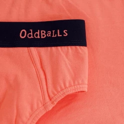 OddBalls Navy & Coral - Teen Boys Briefs
